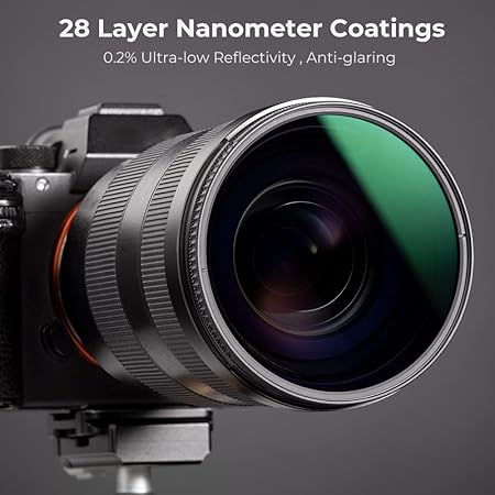 K&F Concept 52mm Circular Polarizers Filter Polarizing Filter 28 Multi-Layer Coated Super Slim High Definition CPL Lens Filter (Nano-X Series) K&F Concept 52mm Circular Polarizers Filter Polarizing Filter 28 Multi-Layer Coated Super Slim High Definition CPL Lens Filter (Nano-X Series)